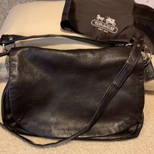 Coach Ali Leather Flap Bag